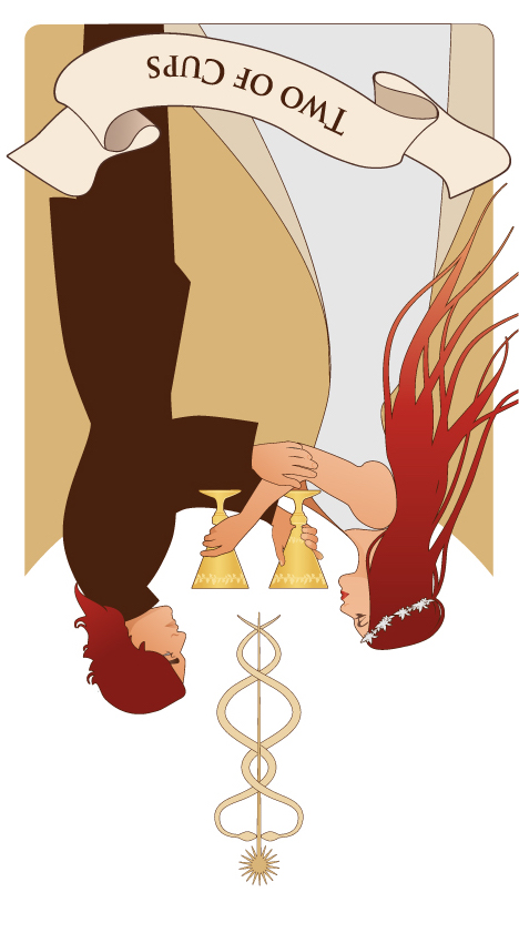 カップの2 逆位置