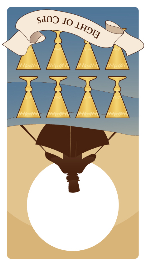 カップの8 逆位置